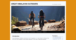 Desktop Screenshot of greathimalayanoutdoors.com